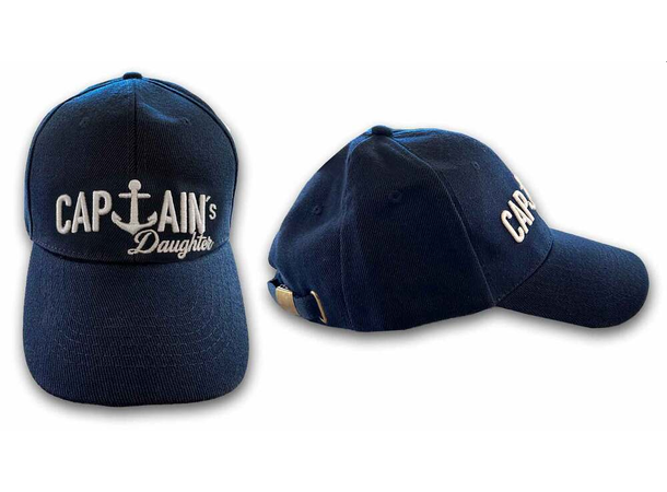 Caps Captain`s Daughter Mørk blå - Justerbar one-size 